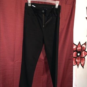 Highwaisted black jeans
